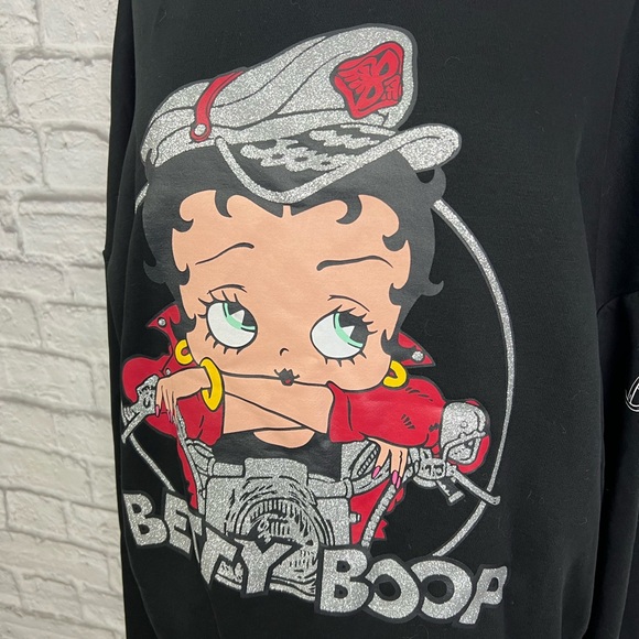 Dolls Kill Oversized Betty Boop Sweatshirt Size S - Picture 5 of 8